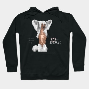 Chinese crested dog Hoodie